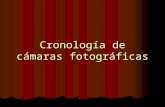 Cronología de cámaras fotográficas