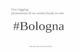 #TagBoLab "Geo Tagging e promozione di un evento locale in rete"