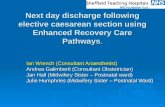 Next day discharge following elective caesarean section