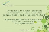 Designing for open learning environments
