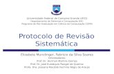 Revisão Sistemática - Protocolo