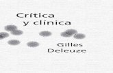 Critica y clinica