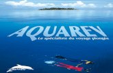 brochure Aquarev - Agence spécialisée dans les voyages plongées sous marine