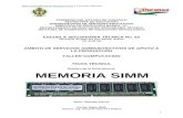 Análisis de Objeto Técnico La MEMORIA SIMM