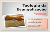 02 - teologia da evangelização - considerações gramáticais