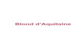 Engraissement des Jeunes Bovins blond aquitaine