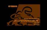 Manual Usuario Yamaha Cygnus 125cc
