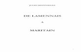 De Lamennais a Maritain - (J. Meinvielle)