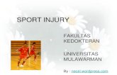 Pelatihan Sport Injury