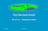Flat Earth Koran 09 of 13 - Medieval Islam