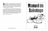 CIA Manuel de Sabotage