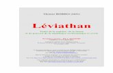 Leviathan Hobbes Complete version in French (Français)