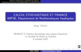 Calcul Stochastique Finance 07 L3