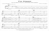 For Always from A.I. Artificial Intelligence by John Williams & Cynthia Weil