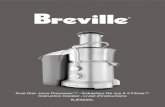 Breville BJE820XL Manual