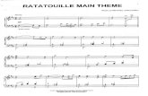 Ratatouille Theme Song Piano Sheet