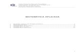 Matematica Aplicada - CEFET/SC - Curso Técnico de Geomensura
