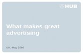 What Makes Great Advertising
