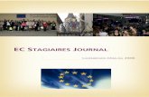 European Commission Stagiaire Journal - 2008