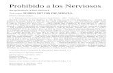 Prohibido a Los Nerviosos (recopilación de Alfred Hitchcock)