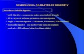 Digestiv - Curs 1 - Semiologia Aparatului Digestiv Fo, Spt-15.04