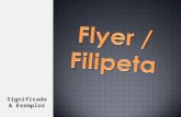 Flyer - Filipeta