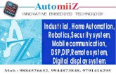 IEEE Embedded Projects from AutomiiZ chennai.