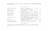 Etudes et Documents Berbères n° 14 1996