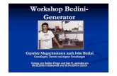Bedini - Workshop Generator