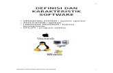 Definisi Dan Karakteristik Software