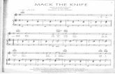 Robbie Williams - Song 02 - Mack the Knife Music Sheet