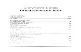 Inhaltsverzeichnis Ohrwurm Songs