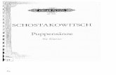 Shostakovich - Doll's Dances (Alt) (Pf)