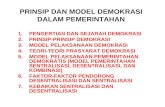 5 Prinsip Dan Model Demokrasi Dalam Pemerintahan2