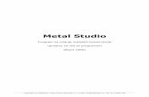 Metal Studio - Uputstvo (Build 1000)