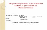 Projet d'Acquisition d'Un Bull D9R