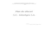 Plan de Afaceri- Firma InterAgro