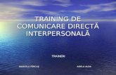 TRAINING DE COMUNICARE DIRECTA INTERPERSONALA completa