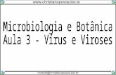 Aula Virus e Viroses - Christiano Povoa