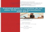 Tutorial para crear formulario ASP(Fátima Álvarez)