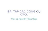 Bai tap cong cu QTCL