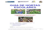 GUIA da HORTA ESCOLAR ou COMUNITÁRIA 2011