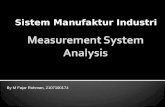 Measurement System Analysis Fajar1
