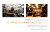Cafe & Restaurant Lighting