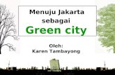 Menuju Jakarta Sebagai Green City