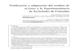 Verific y Adpatac Modelo Altman a Supersociedades 2003