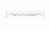 Manual Formacion Voluntariado - Caritas Salamanca