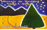 MENSAJE DE NAVIDAD 1985 – 1986 VM RABOLÚ