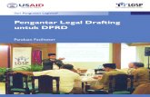 Pengantar Legal Drafting Untuk Dprd