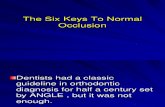 The Six Keys to Normal Occlusion 2